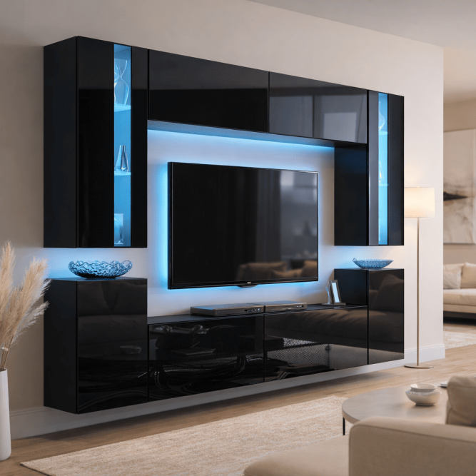 Стенка в гостиную Лучиано