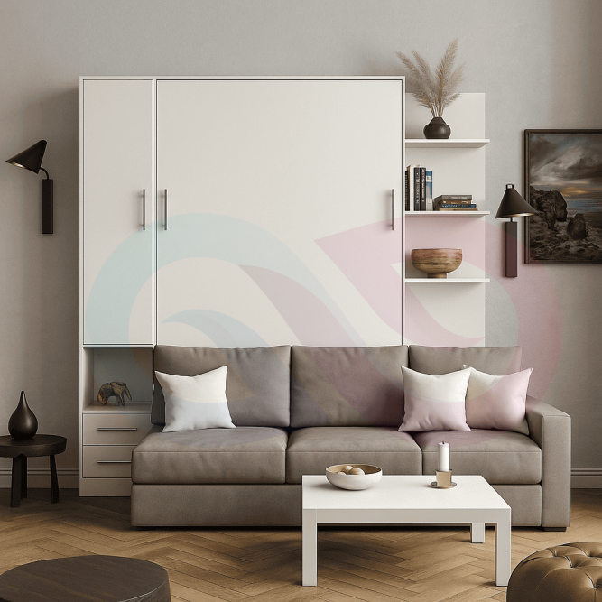 Шкаф-кровать с диваном Миа