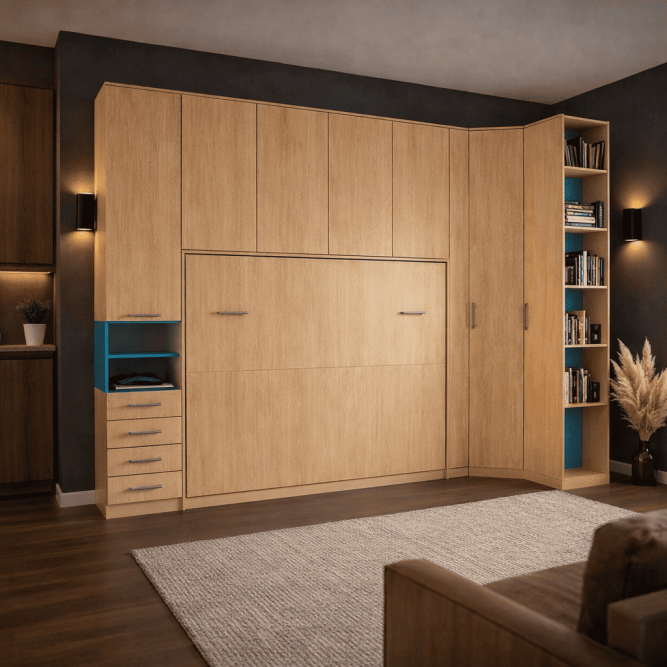 Шкаф-кровать трансформер Моника