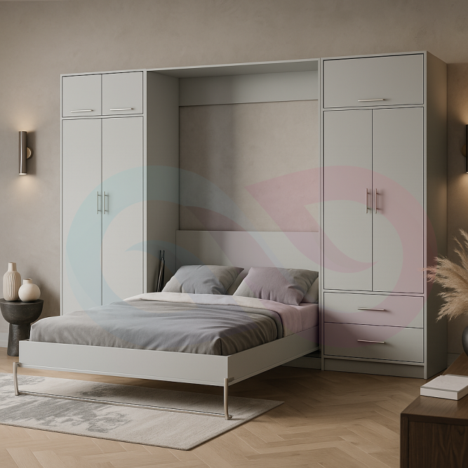 Шкаф-кровать трансормер Лада