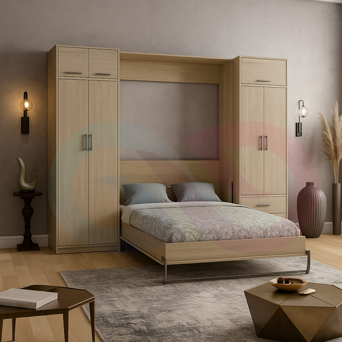 Шкаф-кровать трансормер Лада