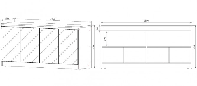 Комод Верона