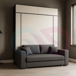 Шкаф-кровать трансформер с диваном Кремина