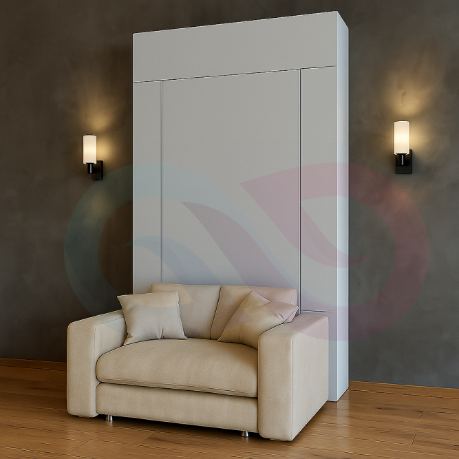 Шкаф-кровать трансформер с креслом Прайм