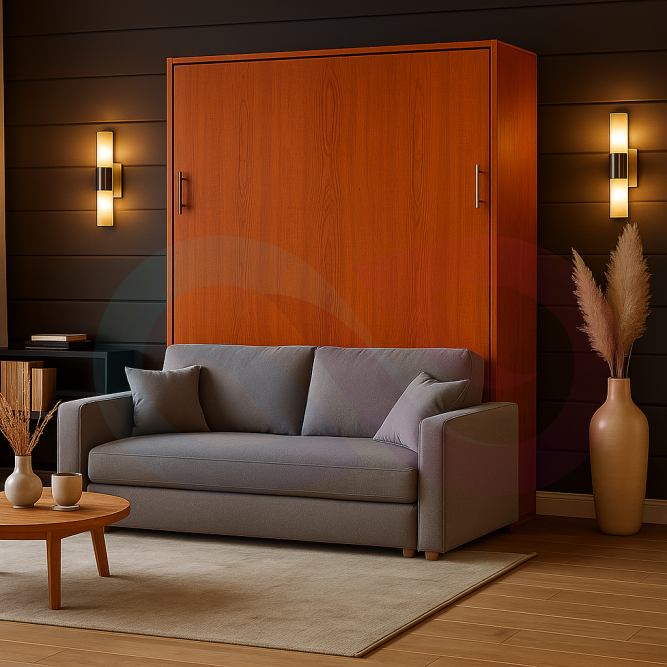 Шкаф-кровать трансформер с диваном Флай