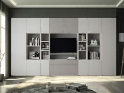 Стенка в гостиную Аполло