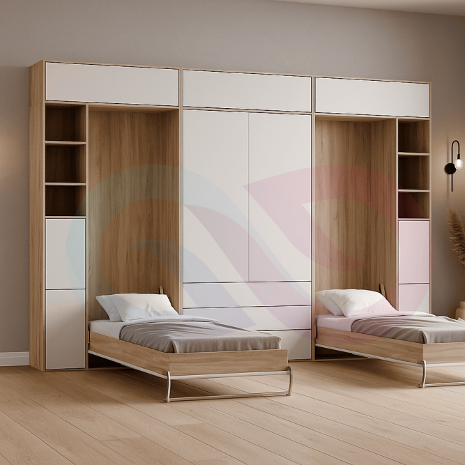 Шкаф-кровать трансформер Дабл