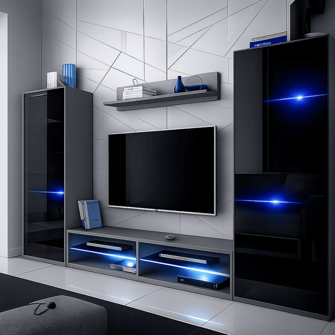 Стенка в гостиную Баджо-Де-Монти