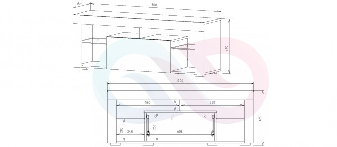 Тумба под тв Болтон