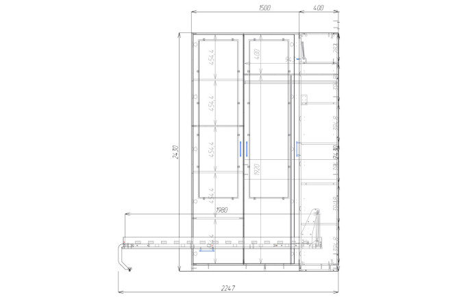 Шкаф-кровать Фрост