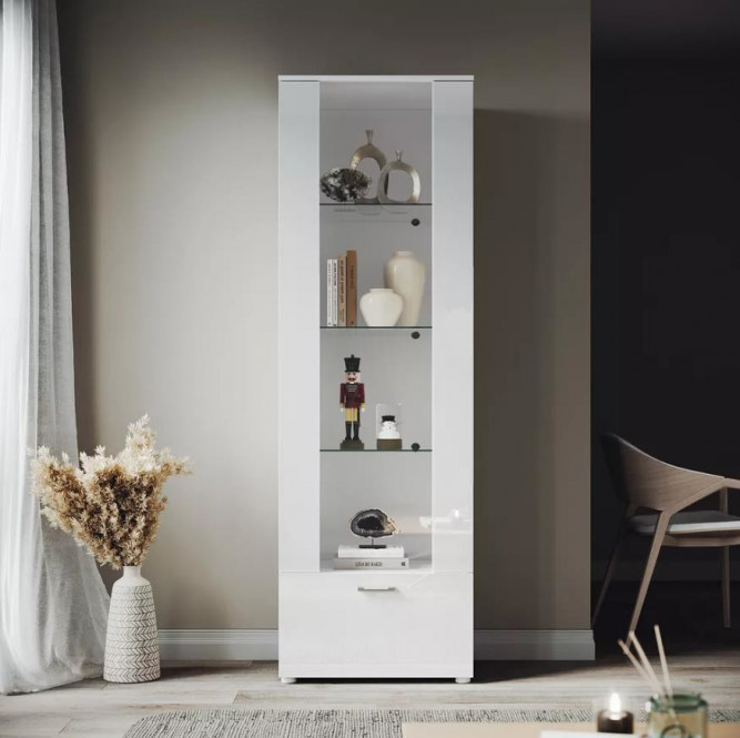 Пенал-витрина Асти