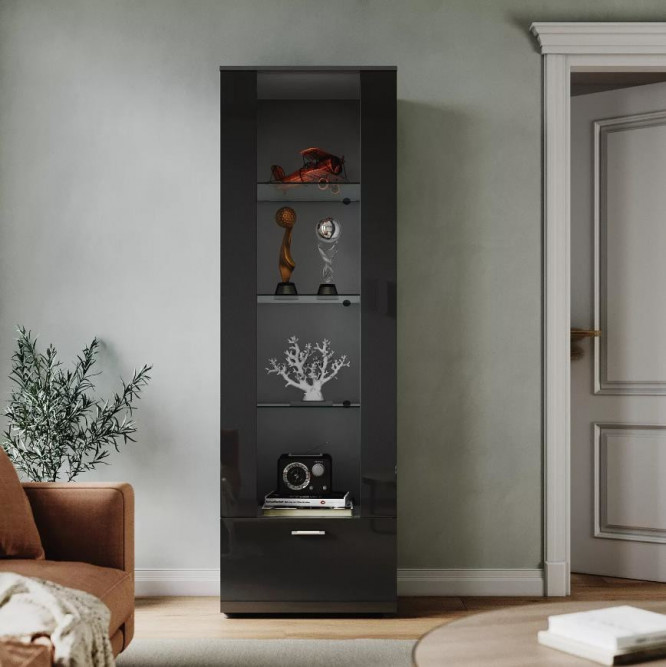 Пенал-витрина Асти