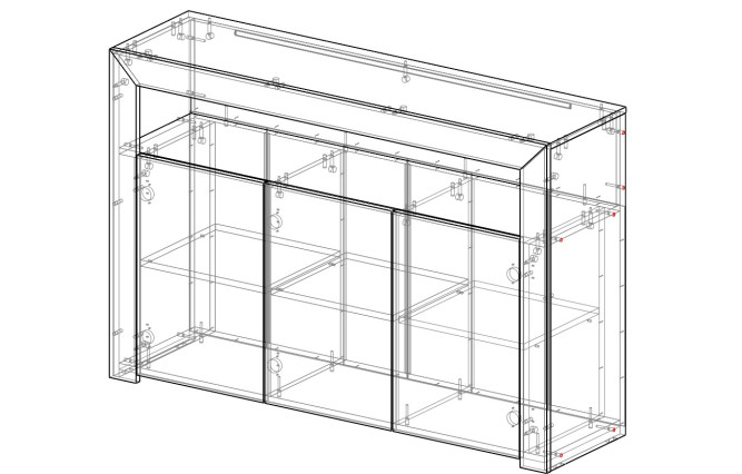 Комод Акцент