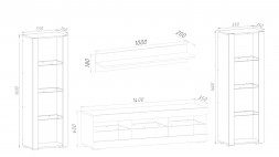 Набор в гостиную Виго Макс